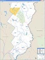 Essex, Vt Carrier Route Wall Map