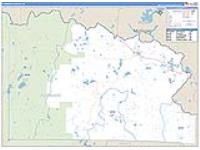 Florence, Wi Carrier Route Wall Map