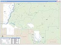 Forest, Pa Carrier Route Wall Map