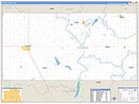 Foster, Nd Carrier Route Wall Map