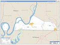 Fulton, Ky Carrier Route Wall Map