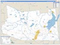 Fulton, Ny Carrier Route Wall Map