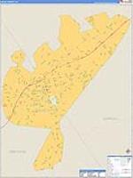 Galax, Va Carrier Route Wall Map