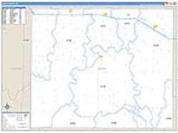 Gove, Ks Carrier Route Wall Map
