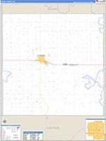 Grant, Ks Carrier Route Wall Map