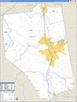 Grant, Ky Carrier Route Wall Map