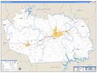 Grayson, Ky Carrier Route Wall Map