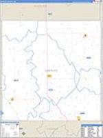 Greeley, Ne Carrier Route Wall Map