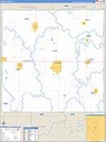 Greene, Ia Carrier Route Wall Map