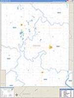 Griggs, Nd Carrier Route Wall Map