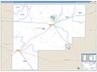 Guadalupe, Nm Carrier Route Wall Map