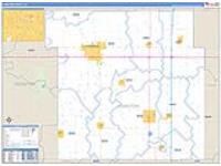Hamilton, Ia Carrier Route Wall Map