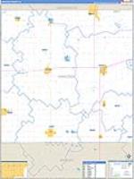 Hancock, Ia Carrier Route Wall Map