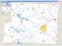 Harrison, Oh Carrier Route Wall Map