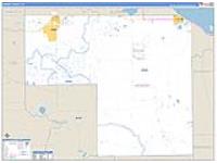 Hendry, Fl Carrier Route Wall Map
