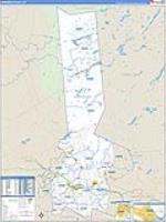 Herkimer, Ny Carrier Route Wall Map