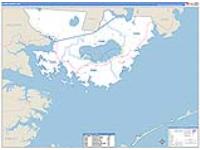 Hyde, Nc Carrier Route Wall Map