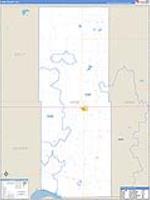 Hyde, Sd Carrier Route Wall Map
