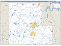 Isanti, Mn Carrier Route Wall Map