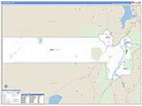 Juab, Ut Carrier Route Wall Map