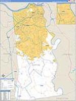 Kenton, Ky Carrier Route Wall Map
