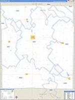 Knox, Mo Carrier Route Wall Map