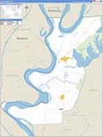 Lake, Tn Carrier Route Wall Map