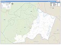 Lee, Ky Carrier Route Wall Map