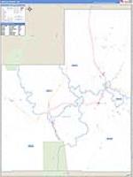 Lincoln, Nv Carrier Route Wall Map