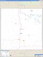 Logan, Ne Carrier Route Wall Map