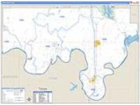 Love, Ok Carrier Route Wall Map
