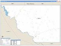Loving, Tx Carrier Route Wall Map