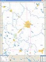 Lyon, Mn Carrier Route Wall Map