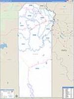 Malheur, Or Carrier Route Wall Map