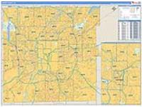 Marion, In Carrier Route Wall Map
