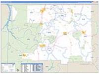 Mckean, Pa Carrier Route Wall Map