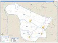 Mclean, Ky Carrier Route Wall Map