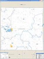 Missaukee, Mi Carrier Route Wall Map