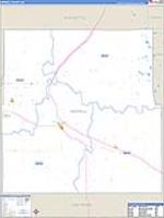 Morrill, Ne Carrier Route Wall Map
