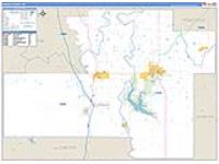 Murray, Ok Carrier Route Wall Map