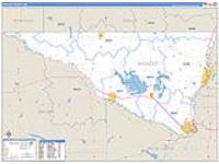 Nicollet, Mn Carrier Route Wall Map