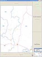Niobrara, Wy Carrier Route Wall Map