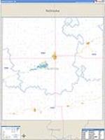 Norton, Ks Carrier Route Wall Map