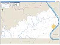 Ohio, In Carrier Route Wall Map