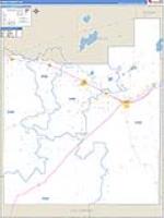 Otero, Co Carrier Route Wall Map