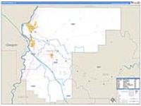 Payette, Id Carrier Route Wall Map
