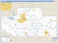 Payne, Ok Carrier Route Wall Map