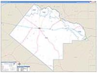 Pecos, Tx Carrier Route Wall Map
