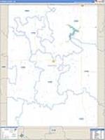 Perkins, Sd Carrier Route Wall Map