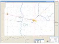 Phillips, Co Carrier Route Wall Map